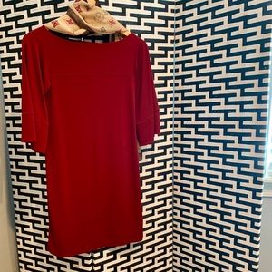 Garnet colored mini dress